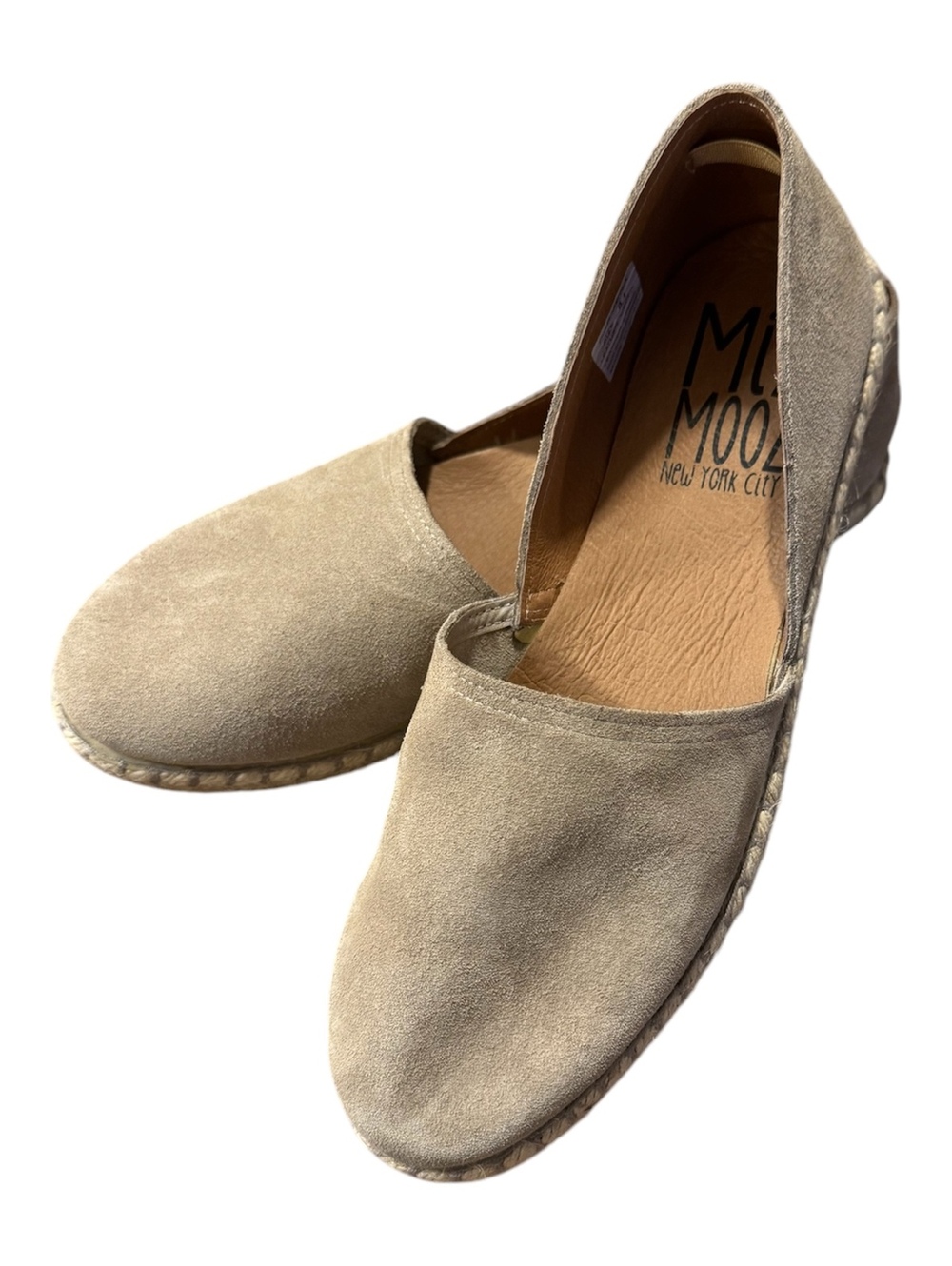 NWOT Miz Mooz Suede Espadrilles Size 41 (Fits like 9.0)